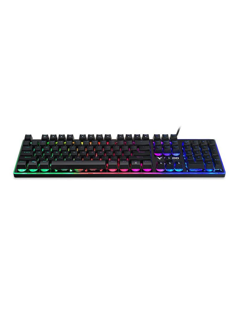 Teclado gamer rapoo vpro retroiluminado v52 pro - ra029