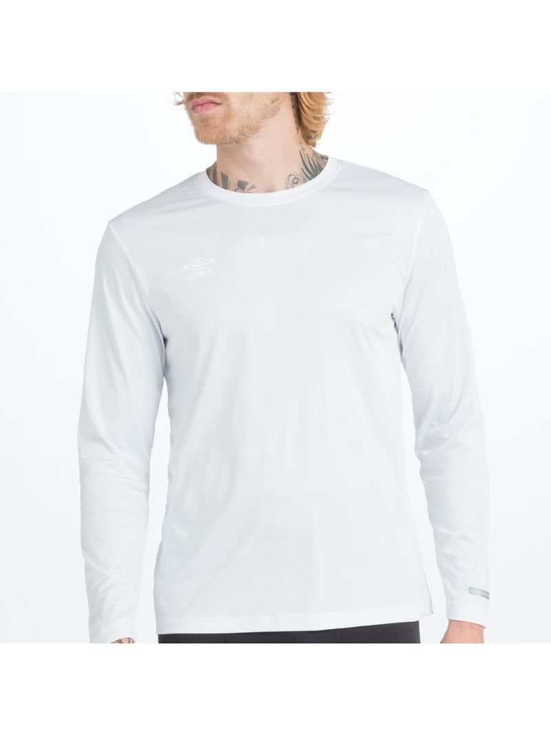 Camisa ml masculina umbro basic uv