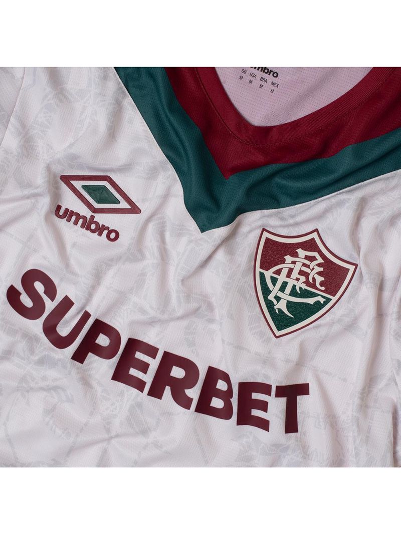 Camisa masculina umbro fluminense of3 2024 jogador s/n
