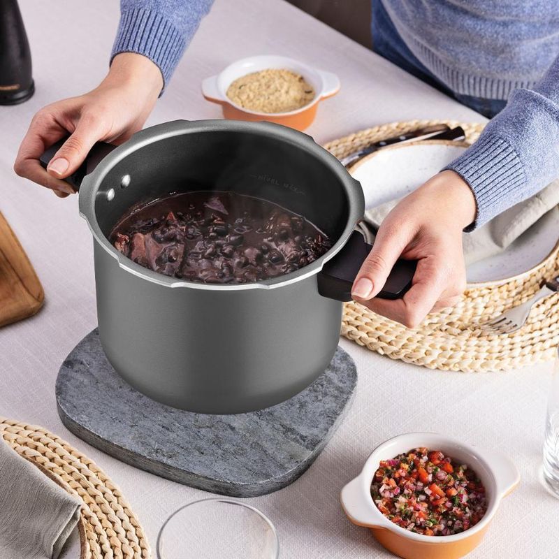 Panela de pressão arizona antiaderente 4,5l indução tramontina