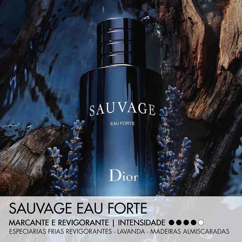 Perfume sauvage eau forte dior masculino