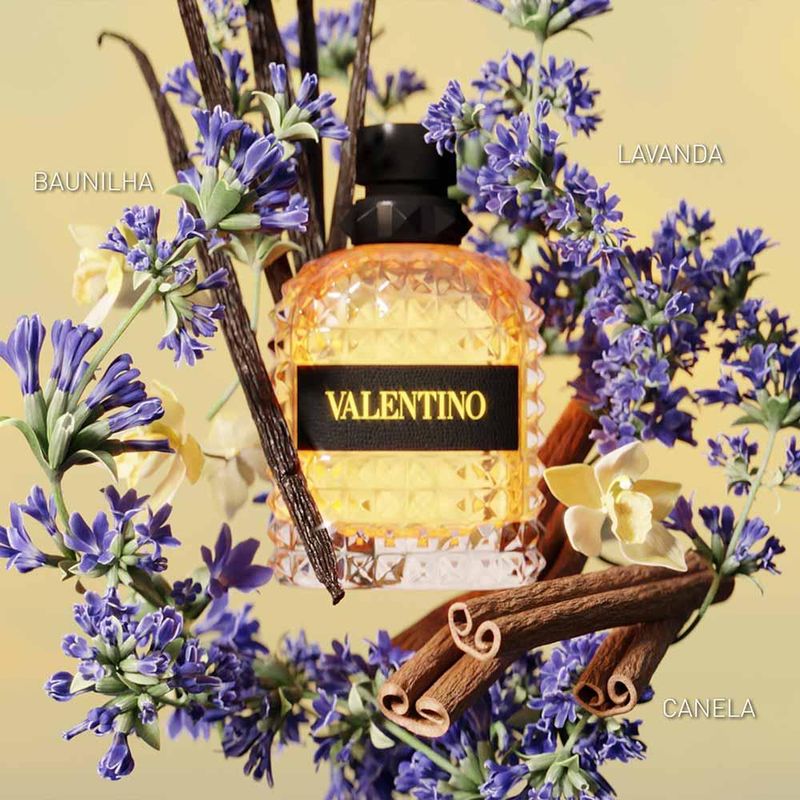 Perfume yellow dream uomo valentino born in roma eau de toilette masculino