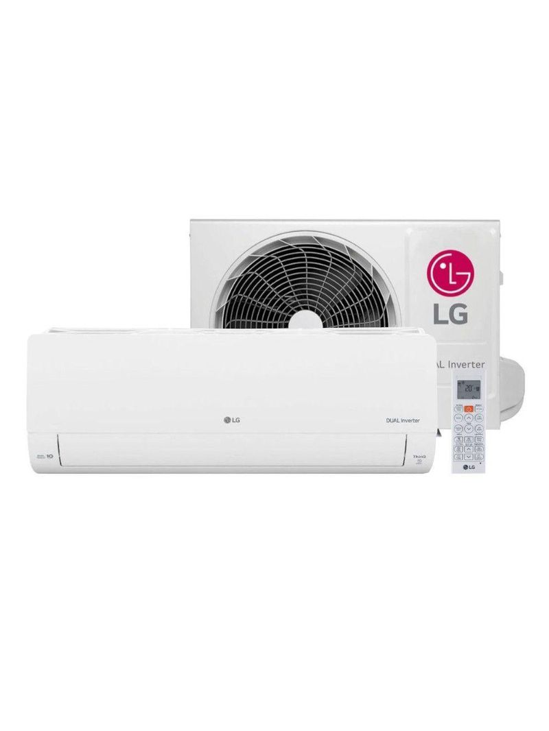 Ar Condicionado LG Dual Inverter Voice +AI 24000 BTUs Quente-Frio 220V