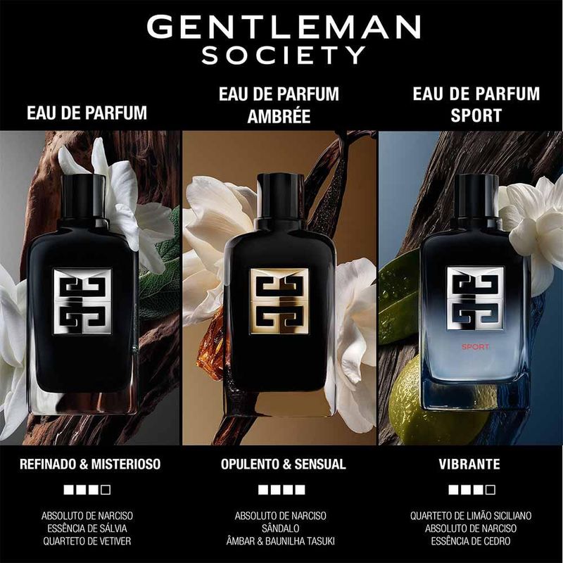Perfume gentleman society sport givenchy masculino eau de parfum