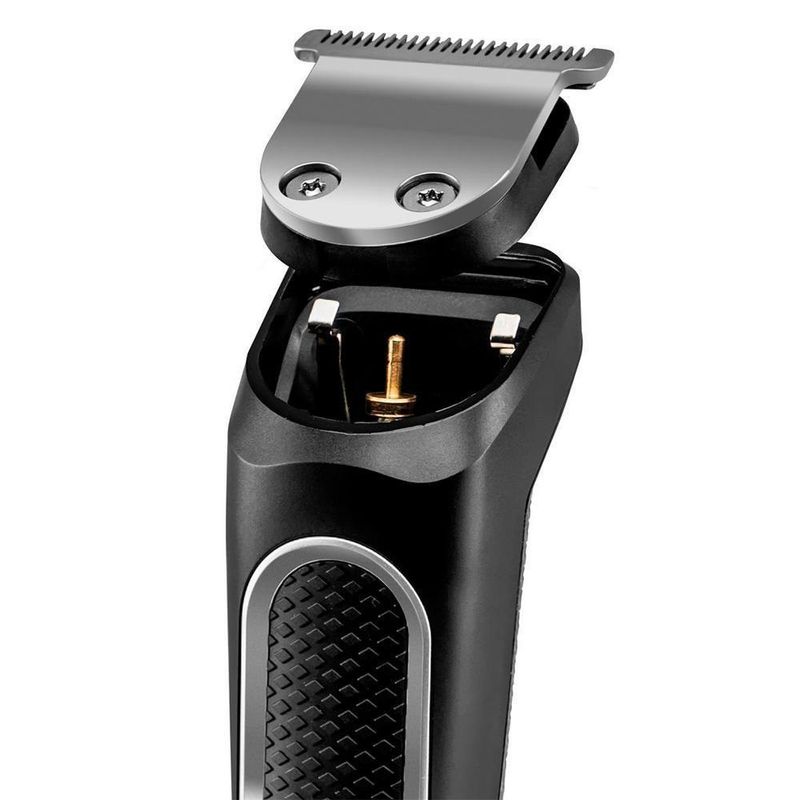 Aparador De Pelos Multigroom Bap21p Britânia 7 Em 1 Bivolt Preto Bivolt
