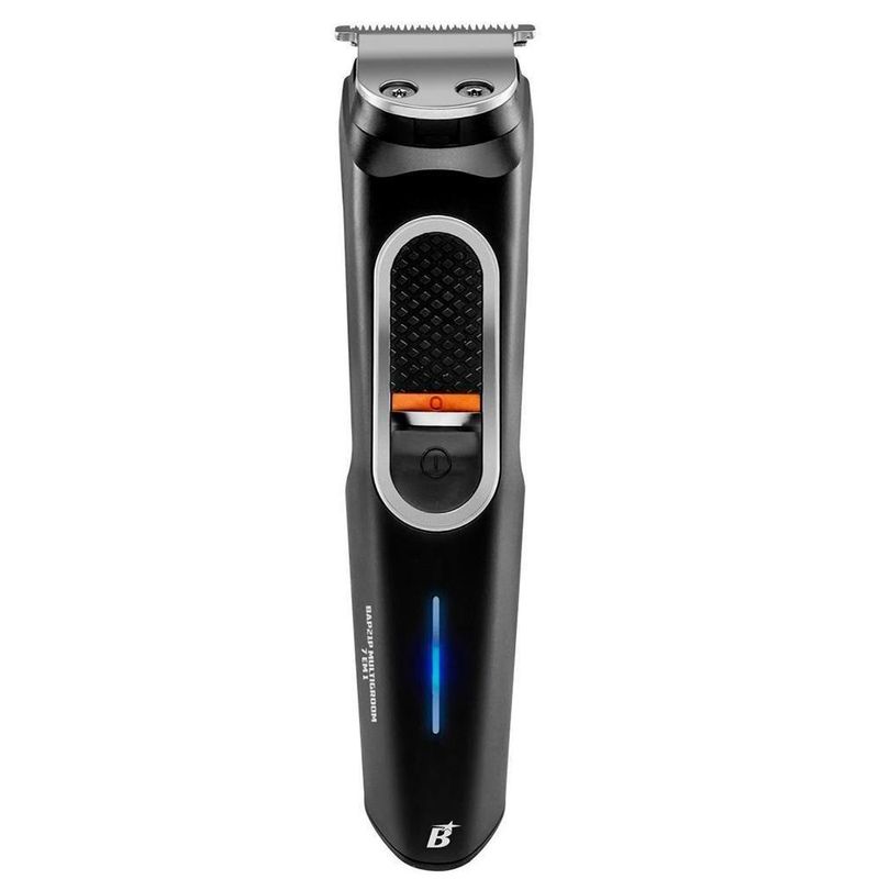 Aparador De Pelos Multigroom Bap21p Britânia 7 Em 1 Bivolt Preto Bivolt