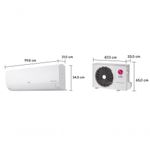 Ar Condicionado LG Dual Inverter AI Voice 24000 BTUs Quente/Frio 220V