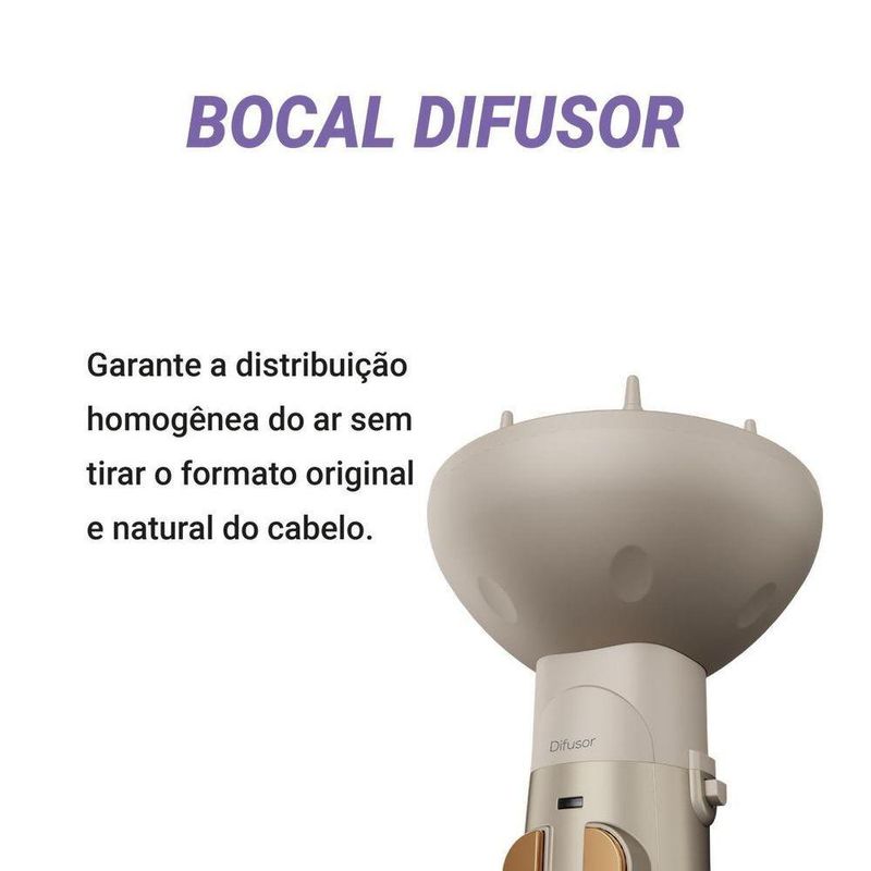 Escova Rotativa Philco 5 Em 1 Bivolt 1300w Per03 Bivolt
