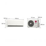 Ar Condicionado LG Dual Inverter AI Air 9000 BTU Frio 220V
