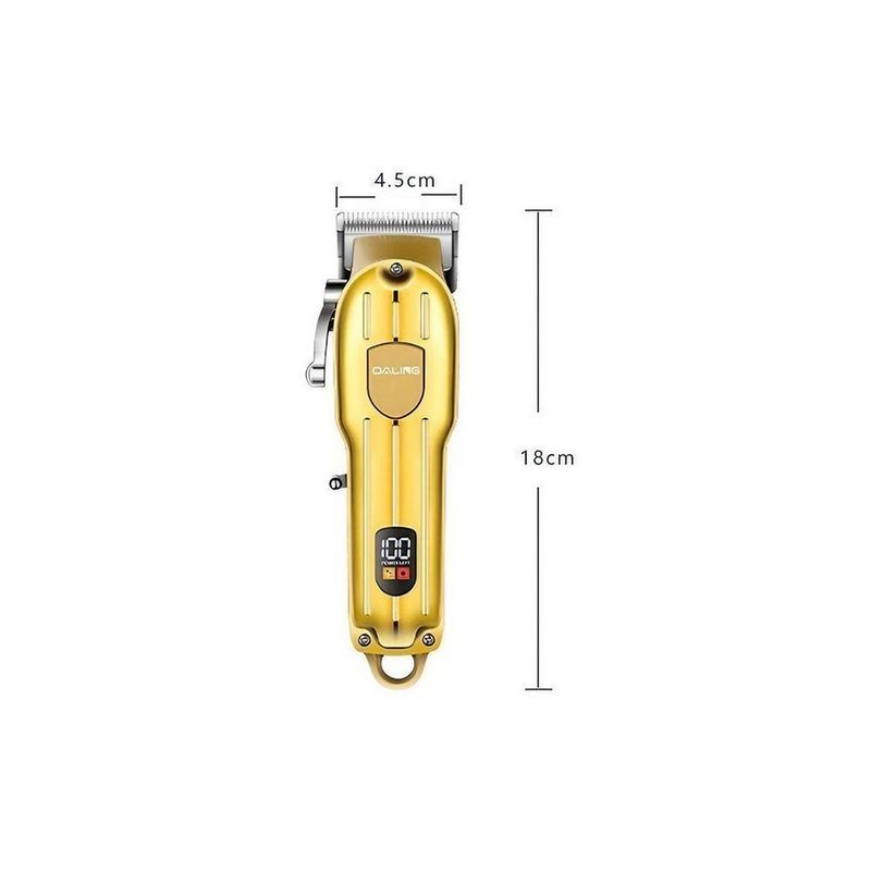 Máquina De Cortar Cabelo Aparar Barba Profissional - Usb Recarregável
