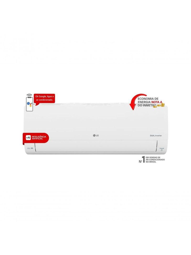 Ar-condicionado Lg Dual Inverter Voice +ai 12000 Btu Frio 220v