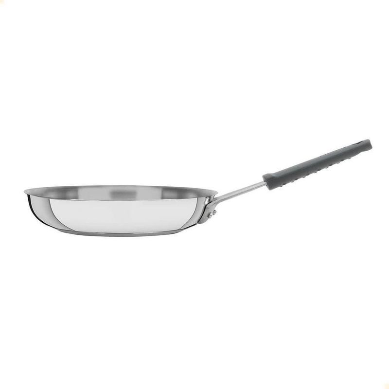 Frigideira Tramontina Professional Em Inox Fundo Triplo E Cabo Com Luva De Silicone 20 Cm 62333200