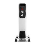 Aquecedor A óleo Britânia 3 Níveis 1500W BAQ1720B Branco 220V