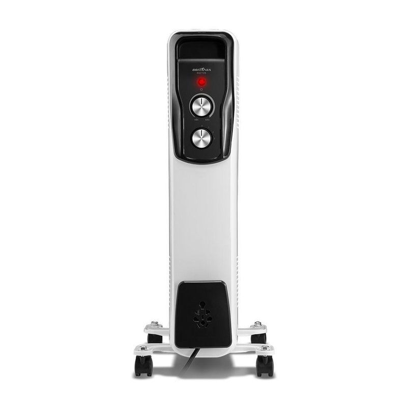 Aquecedor A óleo Britânia 3 Níveis 1500W BAQ1720B Branco 220V
