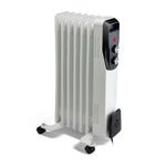 Aquecedor A óleo Britânia 3 Níveis 1500W BAQ1720B Branco 220V