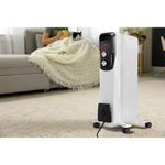 Aquecedor A óleo Britânia 3 Níveis 1500W BAQ1720B Branco 220V
