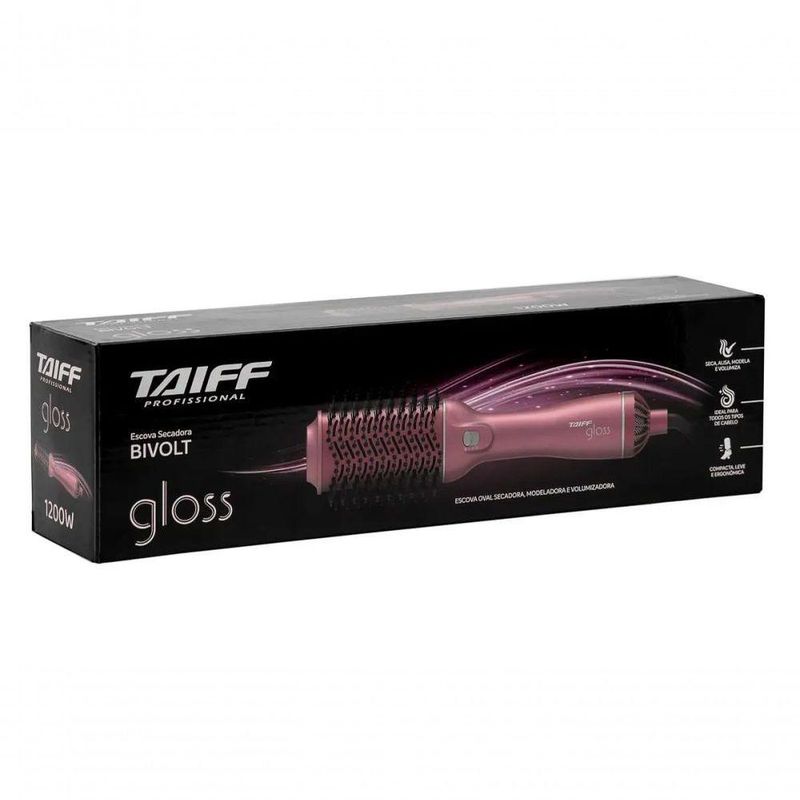 Escova Secadora Gloss Rosé Bivolt