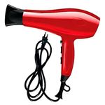 Secador de Cabelo MSE 2600B 2000W Iônica 3 Temperaturas Vermelho 220V