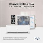 Ar Condicionado Split Hi Wall Eco Ii Inverter Connect Elgin 9000 Btus Frio 220V R-32
