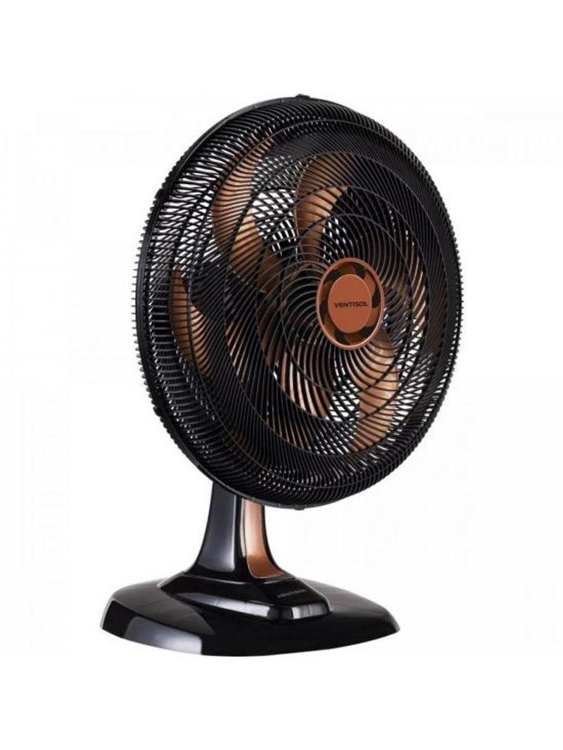 Ventilador De Mesa 50cm 110V Turbo6 Bronze Ventisol