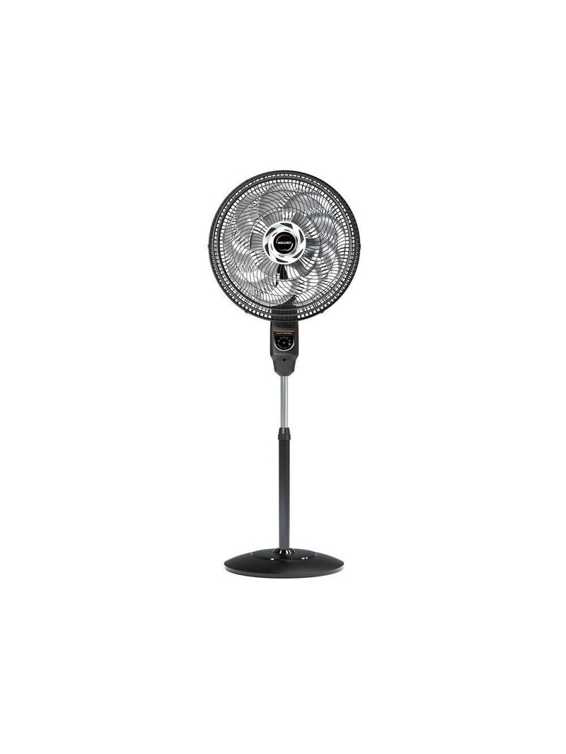 Ventilador De Coluna Mallory Max Control 40cm Preto E Grafite 220V