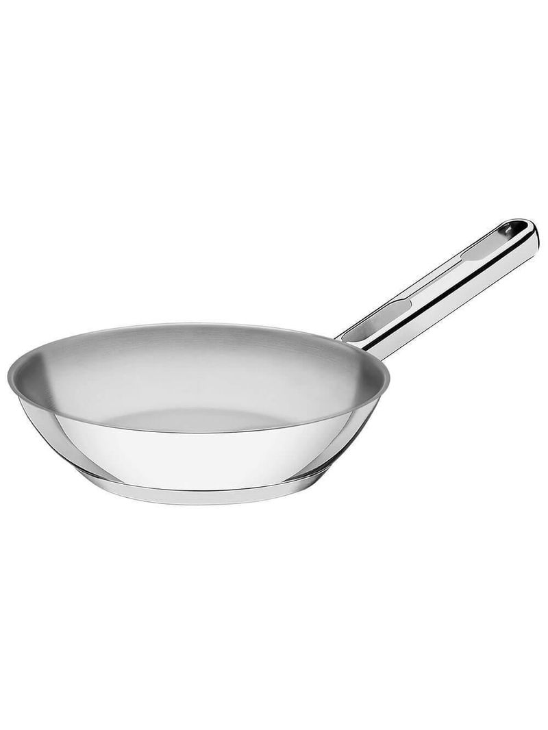 Frigideira Tramontina Allegra Em Aço Inox Com Fundo Triplo 20 Cm 1,30 L 62666200