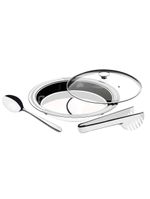Jogo para servir arroz e massa tramontina ciclo em aço inox - 3 peças