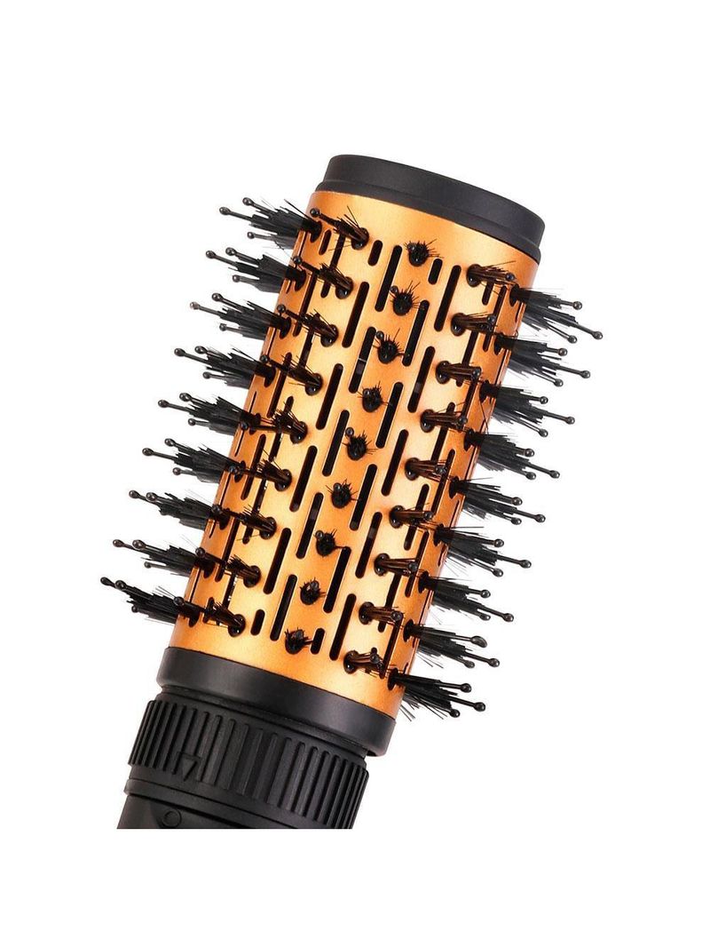 Escova rotativa secadora britânia ber20pd com 3 temperaturas bivolt – preta/dourada