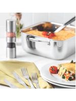 Moedor Tramontina De Sal E Pimenta Realce Duplo Em Aço Inox 61655000