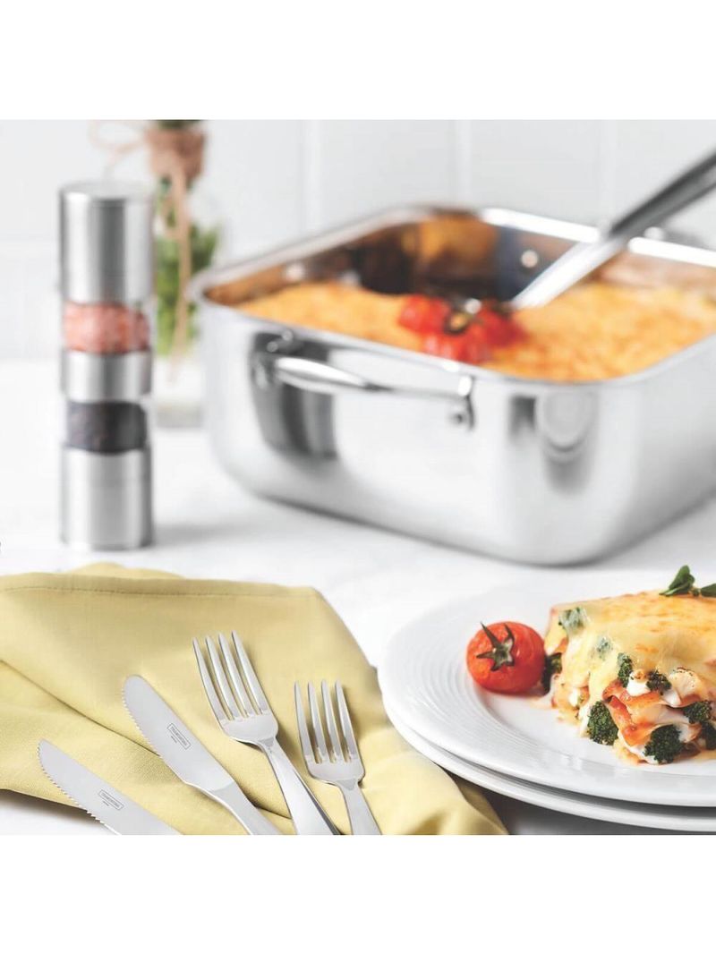 Moedor Tramontina De Sal E Pimenta Realce Duplo Em Aço Inox 61655000