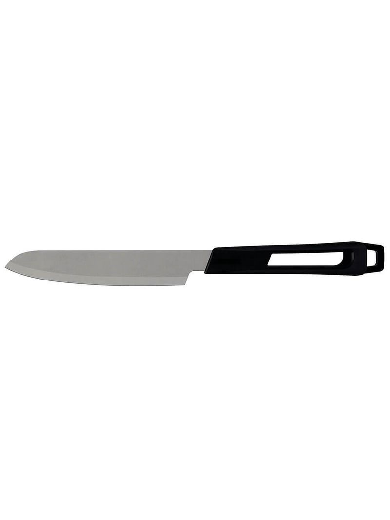 Faca Trinchante Tramontina Churrasco Black Lâmina Aço Inox E Cabo De Polipropileno Preto 8" 26590108