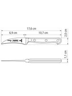 Faca Para Tornear Tramontina Century Lâmina Em Inox Cabo Policarbonato E Fibra De Vidro 3 24001103