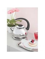 Chaleira Tramontina Em Aço Inox Cabo Preto 18 Cm 2,2 L 61482183