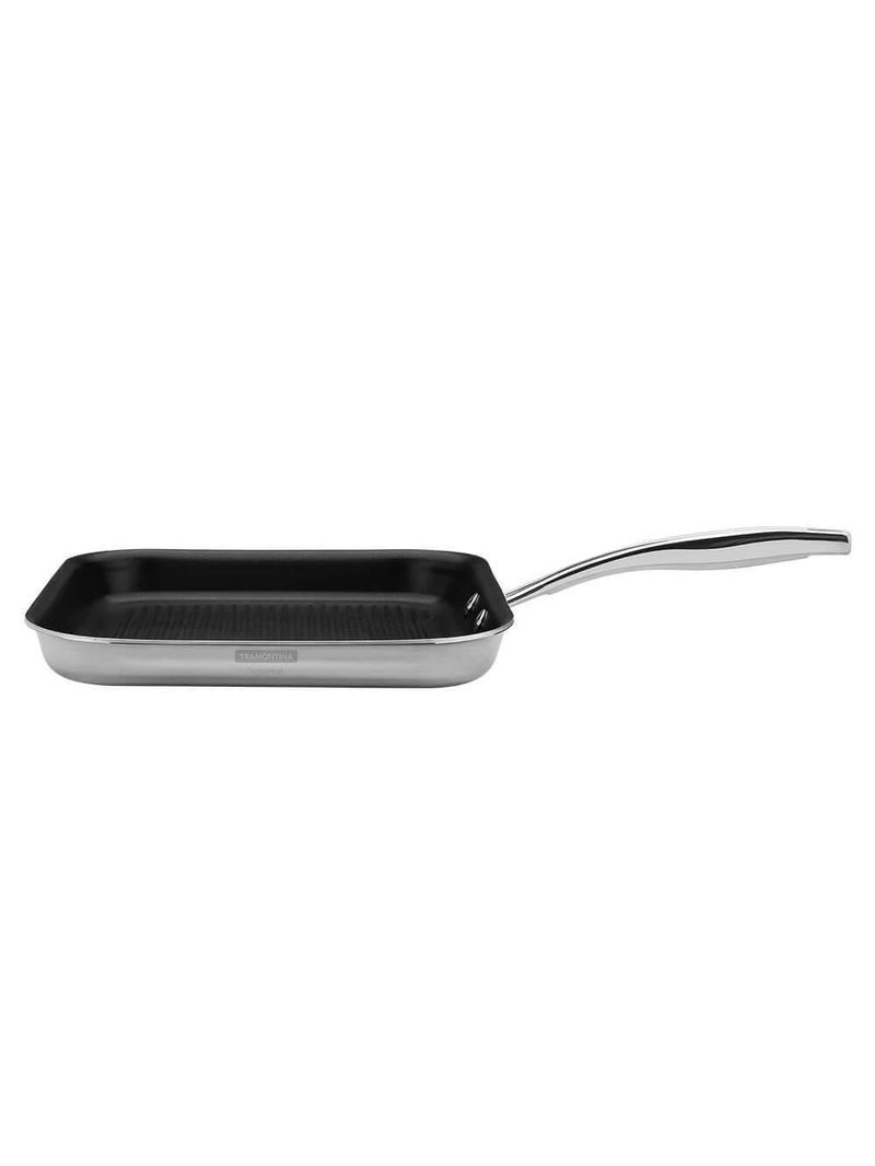 Bistequeira Frigideira Tramontina Grano Aço Inox Revestimento Int Antiaderente 1,9l 28cm 62159287
