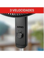 Ventilador De Coluna Arno Essential 40cm 6 Pás 140w Ve2c 220v
