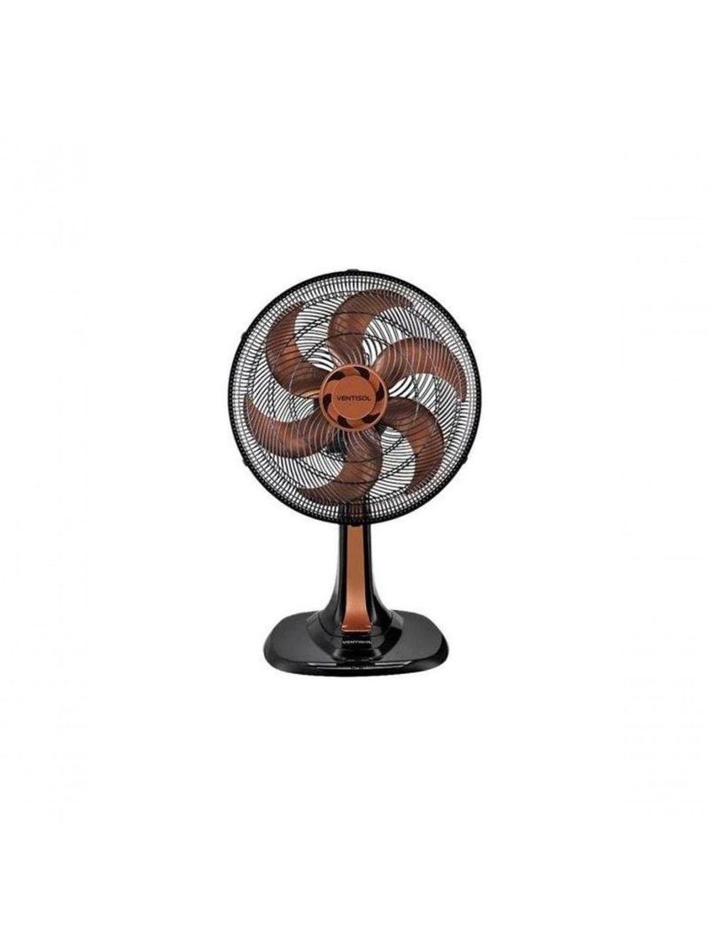 Ventisol Ventilador Mesa Turbo 6 30cm Bronze 127v