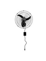 Ventilador De Parede Ventisol Oscilante 50cm Aço Preto Bivolt