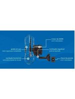 Ventilador De Parede Ventisol Oscilante 50cm Aço Preto Bivolt