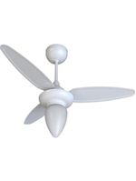 Ventilador De Teto Ventisol Wind 3 Pás Branco Bivolt