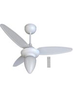 Ventilador De Teto Ventisol Wind 3 Pás Branco Bivolt