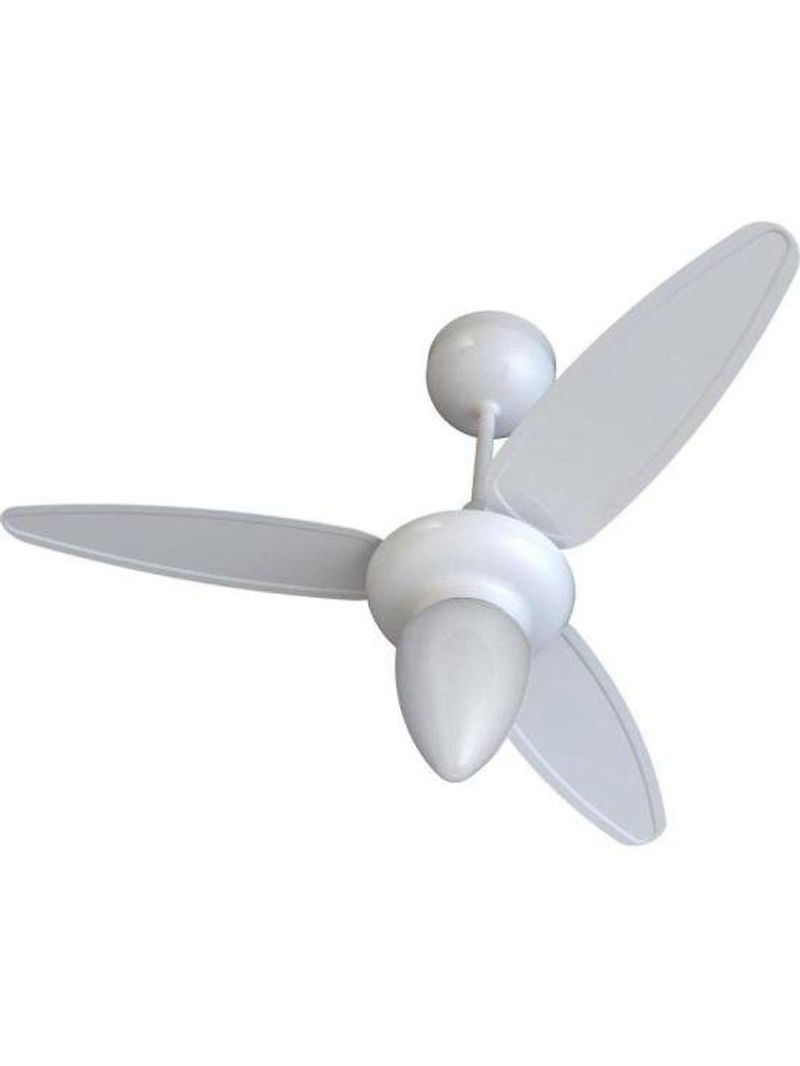 Ventilador De Teto Ventisol Wind 3 Pás Branco Bivolt