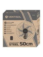 Ventilador De Parede Ventisol Turbo 6 Steel 50cm