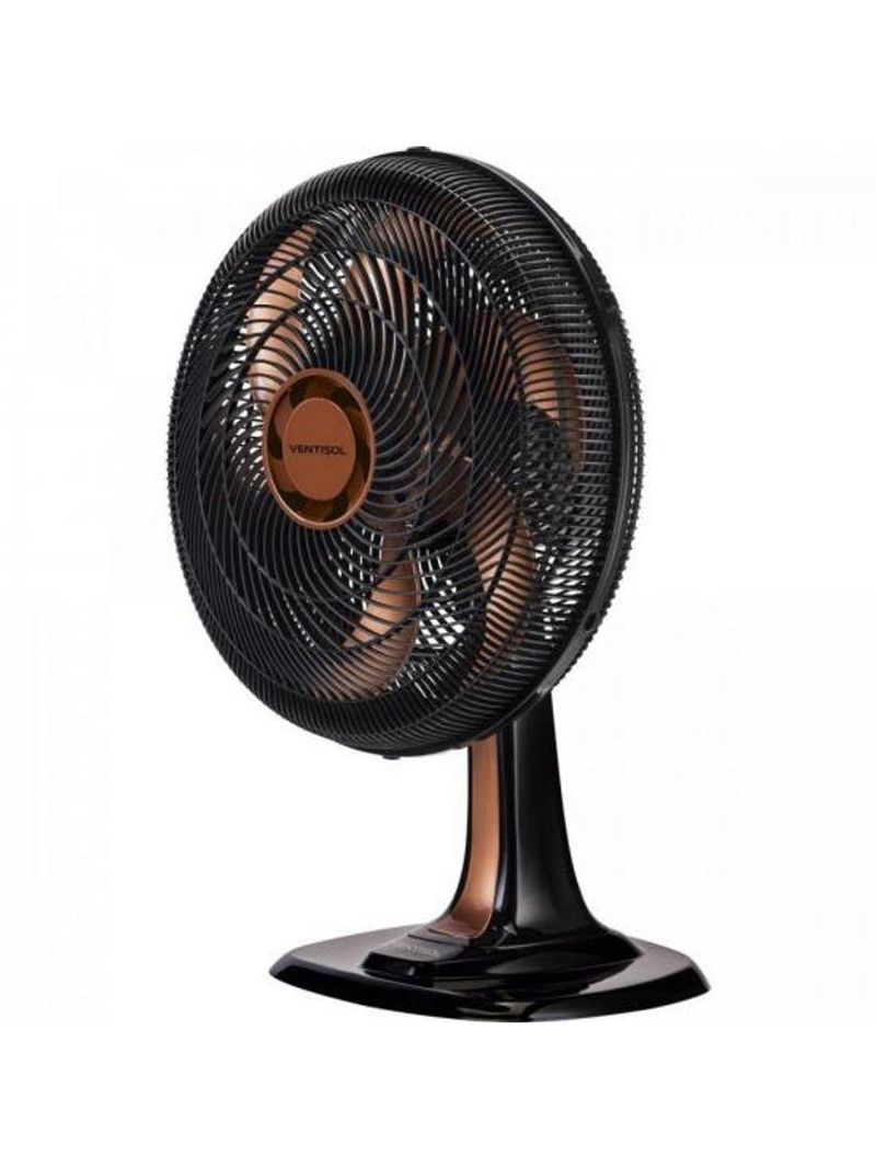 Ventilador De Mesa Ventisol Turbo 6 40cm Bronze 220v