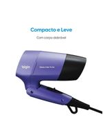 Secador Glossy Color Dobrável 2 Temperaturas 1200W SECT0 Bivolt