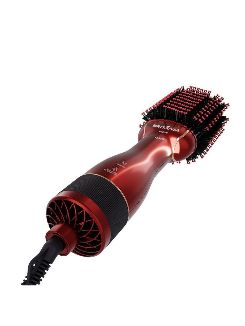 Escova Secadora Britânia Soft 4 Em 1 1300w Bivolt Bes12