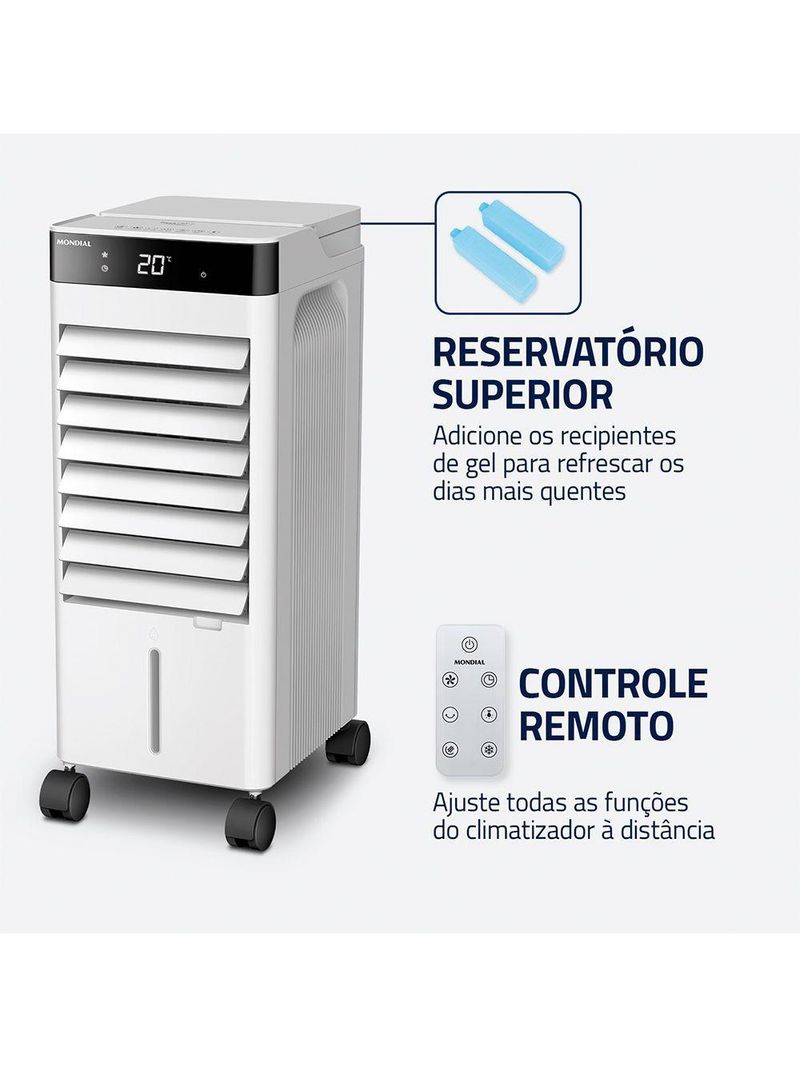 Climatizador Mondial Fresh Air 7L 90W CL-7L Branco 220V