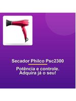 Secador Philco Psc2300 Bivolt