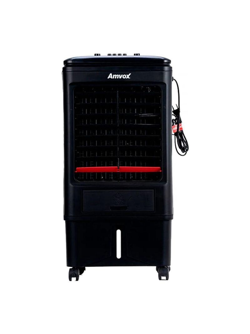 Climatizador De Ar Amvox Umidifica E Ventila 18L Preto 220V