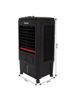 Climatizador De Ar Amvox Umidifica E Ventila 18L Preto 220V