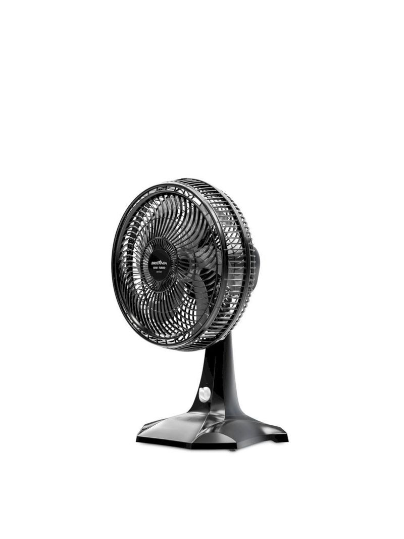 Ventilador De Mesa Britânia BVT301 60W Maxx Force Preto 220V
